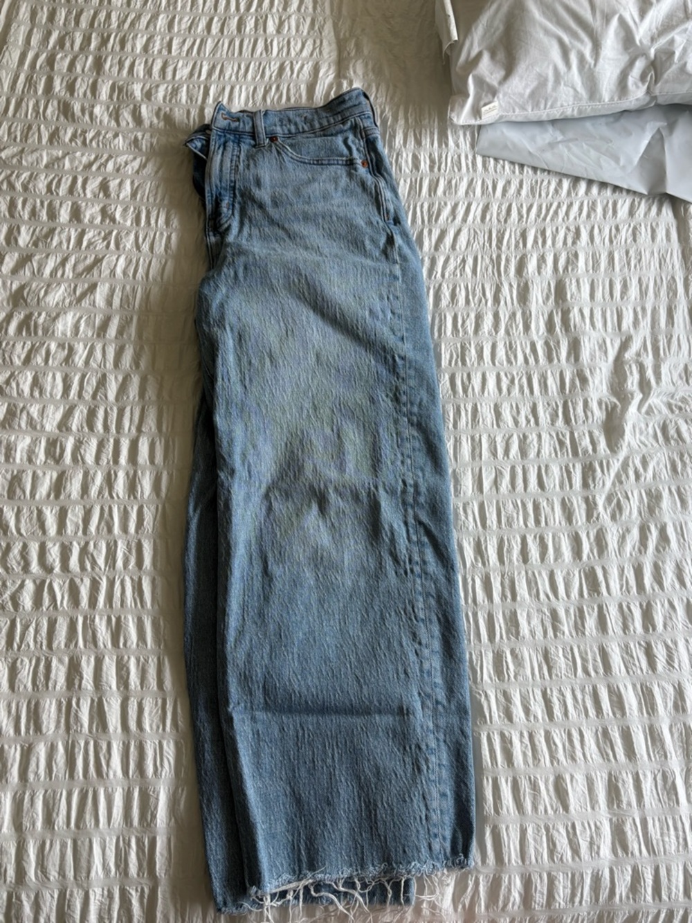 Madewell Light Blue Cropped Ankle Jeans